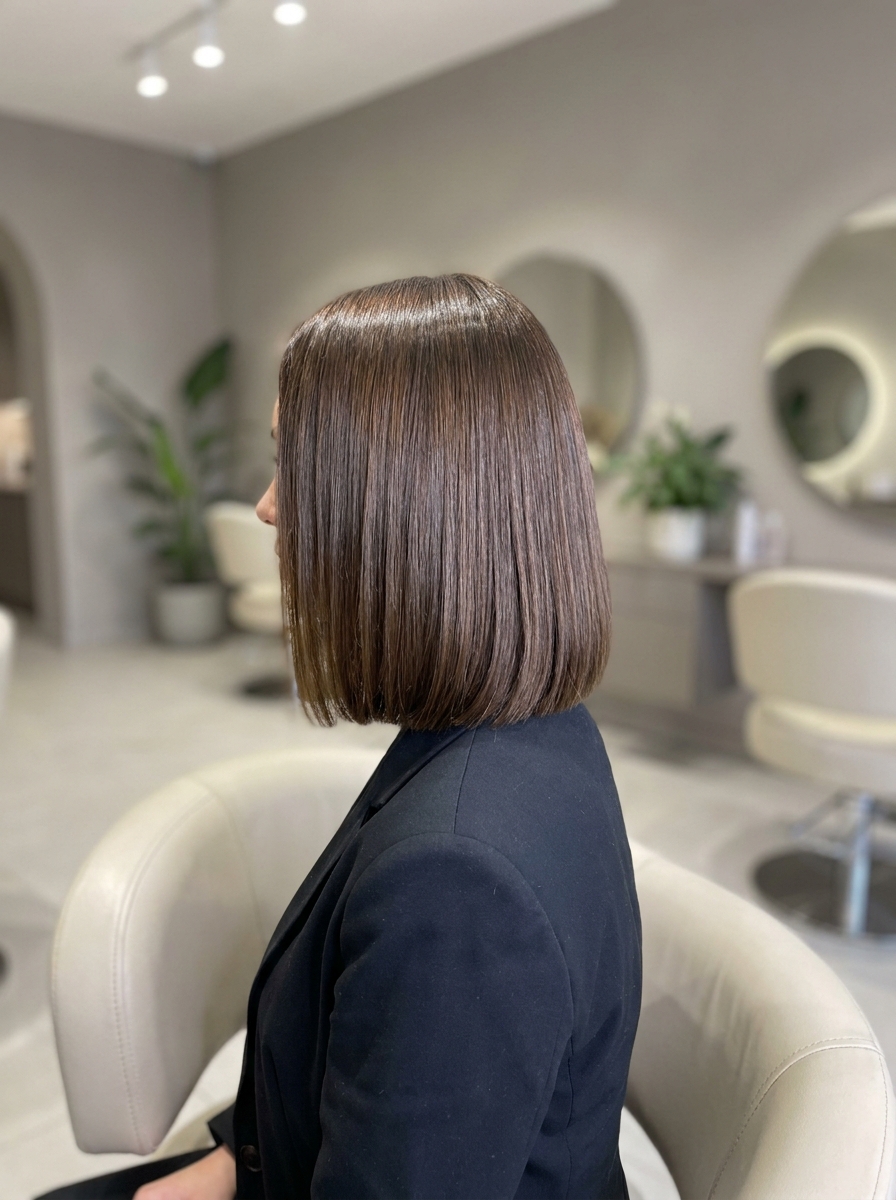 Sleek Bob mittellang als Bob Frisuren mittellang Inspiration 2026